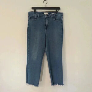 Social Standard High‎ Rise Crop Straight size 16
